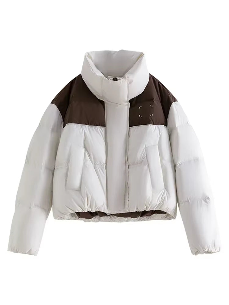 FSLE Casual Loose Style Bread down Jacket