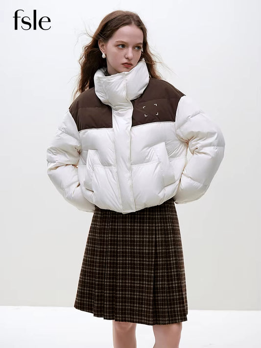 FSLE Casual Loose Style Bread down Jacket